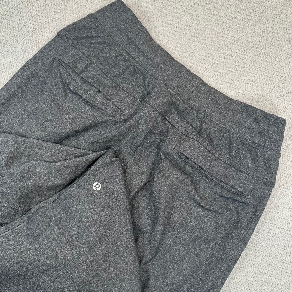 Lululemon Discipline Pant Mens M Heathered Charcoal Grey Straight Leg Joggers